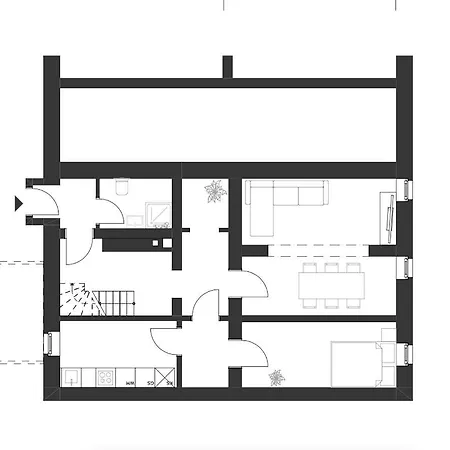 Apartamento Cityapartment Fuer Bis Zu 8 Personen *